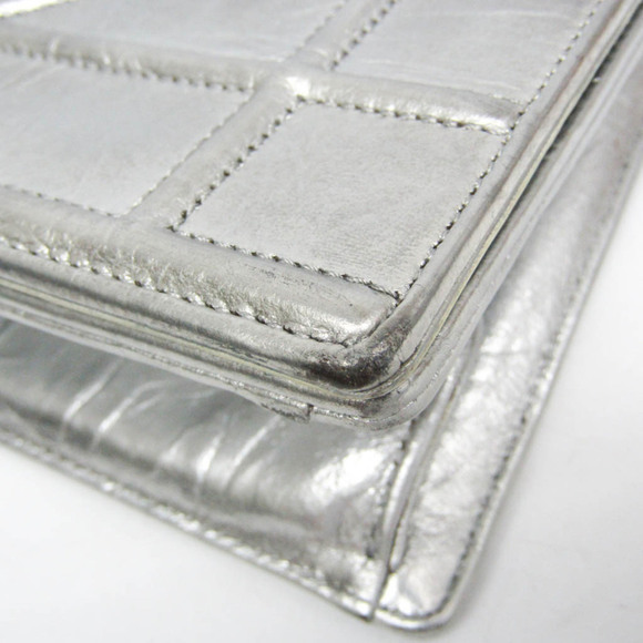 CHRISTIAN DIOR Silver Leather Shoulder Bag - Picture 5 of 16